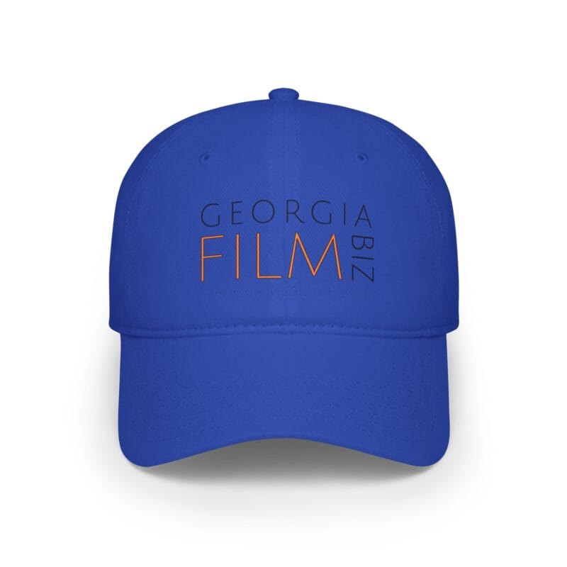 Low Profile Baseball Cap in Blue or White - Image 5
