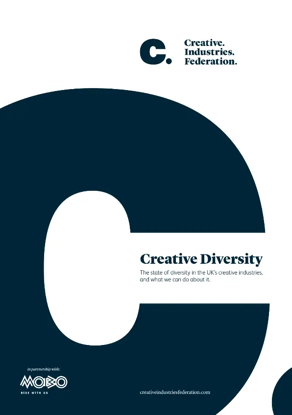 CreativeIndustriesFederationUKDiversity